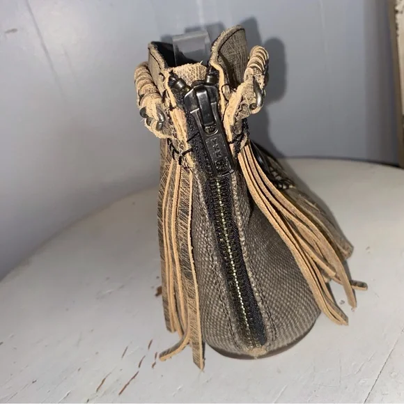 Naughty Monkey Brown Fringe Sandals 10 - Picture 5 of 16